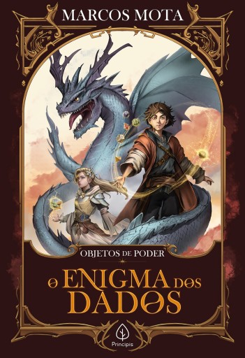 Portada del libro «O enigma dos dados - Livro 1», de Marcos Mota