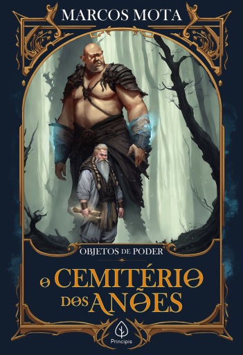 Portada del libro «O cemitério dos anões - Livro 2», de Marcos Mota