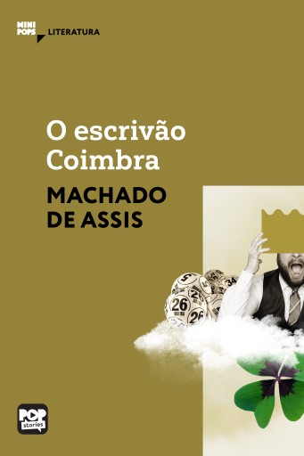 Portada del libro «O escrivão Coimbra», de Machado de Assis