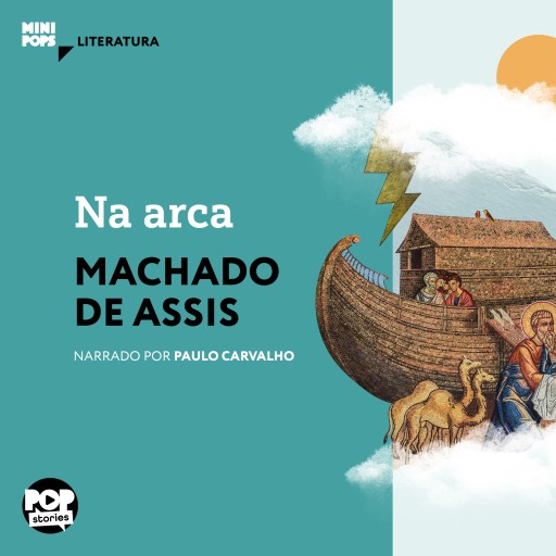 Portada del audiolibro «Na arca», de Machado de Assis