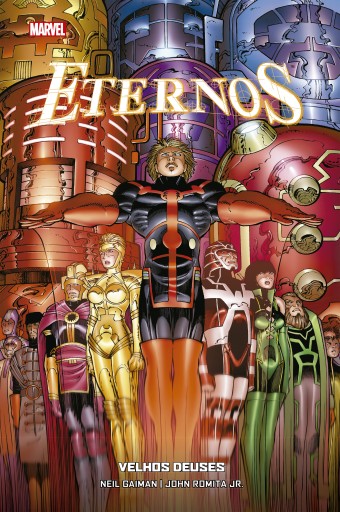 Os Eternos por Neil Gaiman e John Romita Jr.
