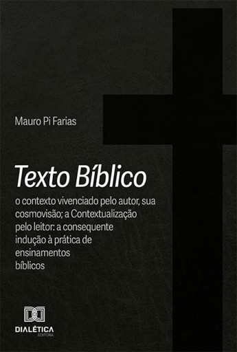 Portada del libro «Texto Bíblico», de Mauro Pi Farias
