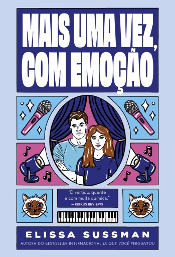 Portada del libro «Mais uma vez, com emoção», de Elissa Sussman