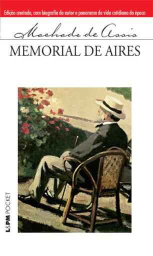 Portada del libro «Memorial de Aires», de Machado de Assis