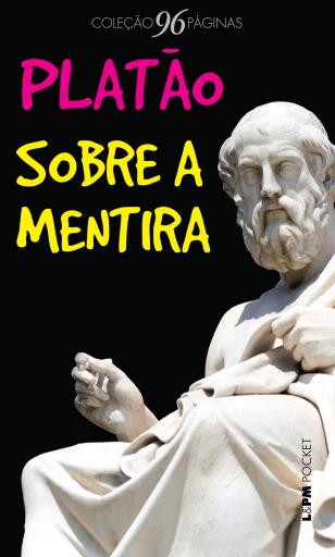 Portada del libro «Sobre a Mentira», de Platão