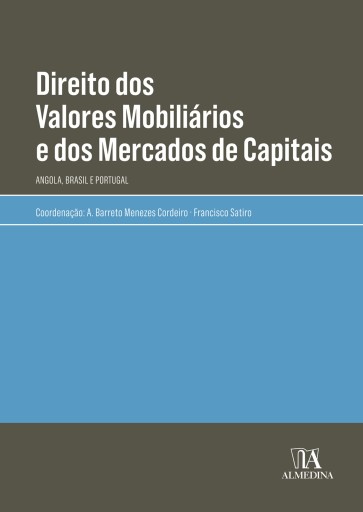 Direito dos Valores Mobiliários e dos Mercados de Capitais