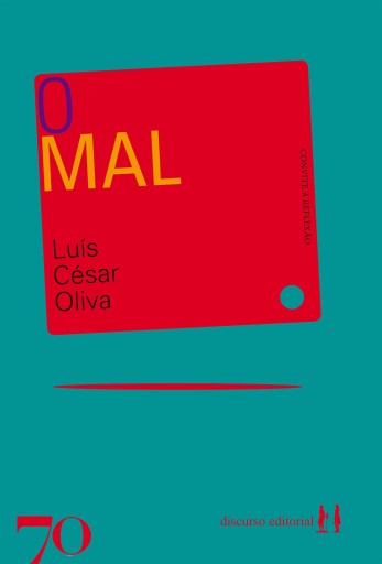 Portada del libro «O mal», de Luís César Oliva