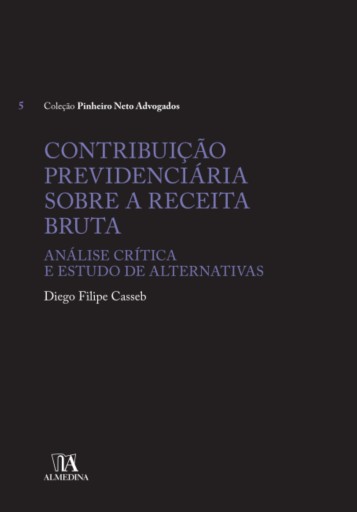 Portada del libro «Contribuição previdenciária sobre a receita bruta», de Diego Felipe Casseb