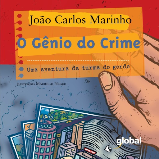 Portada del audiolibro «O gênio do crime»