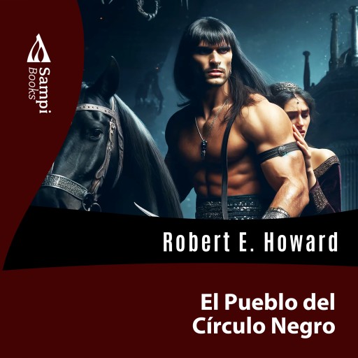 Portada del audiolibro «El Pueblo del Círculo Negro», de Robert E. Howard