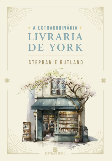Portada del libro «A extraordinária livraria de York», de Stephanie Butland