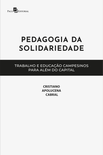 Portada del libro «Pedagogia da solidariedade»