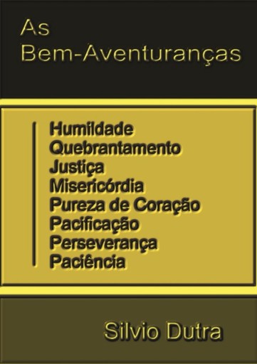 Portada del libro «As Bem-aventuranças», de Silvio Dutra