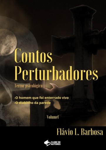 Portada del libro «Contos Perturbadores», de Flavio L. Barbosa