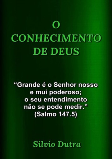 Portada del libro «O Conhecimento De Deus», de Silvio Dutra