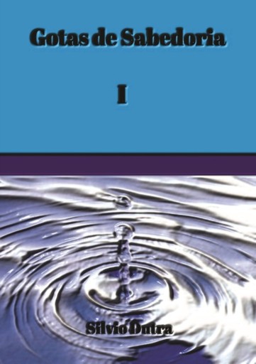 Portada del libro «Gotas De Sabedoria», de Silvio Dutra