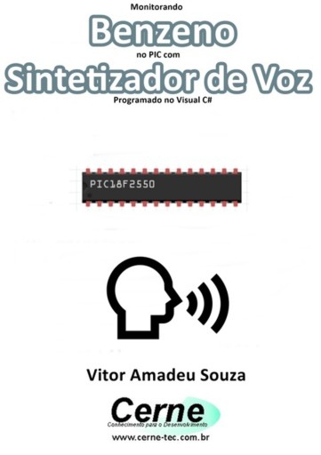 Monitorando  Benzeno No Pic Com Sintetizador De Voz Programado No Visual C#