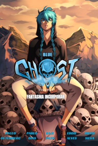 Portada del libro «Blue Ghost 01», de Paulo Gutemberg / Pablo Dias / Kaji Pato / Eddie Alves