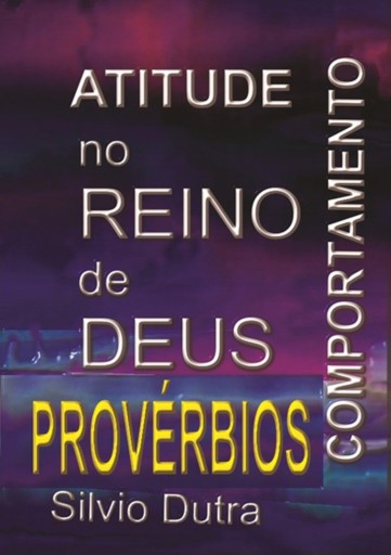 Portada del libro «Provérbios», de Silvio Dutra