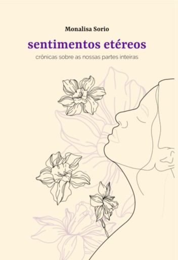 Portada del libro «Sentimentos Etéreos», de Monalisa Sorio