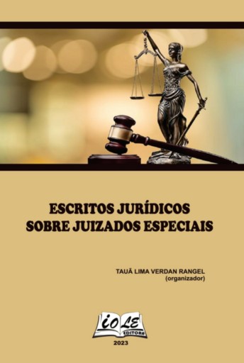 Portada del libro «Escritos Jurídicos Sobre Juizados Especiais», de Tauã Lima Verdan Rangel (organizador)