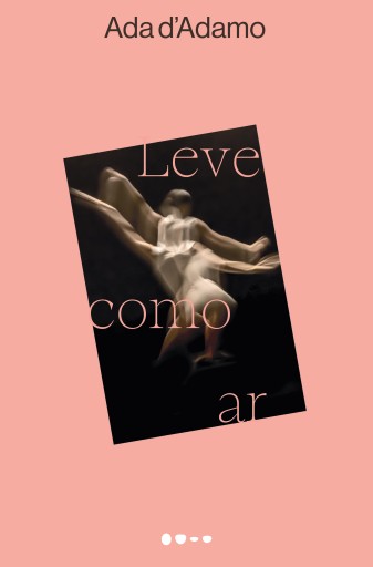 Portada del libro «Leve como ar - Prêmio Strega 2023», de Ada d' Adamo