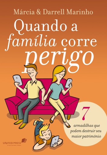 Portada del libro «Quando a familia corre perigo», de Darrell Marinho Márcia
