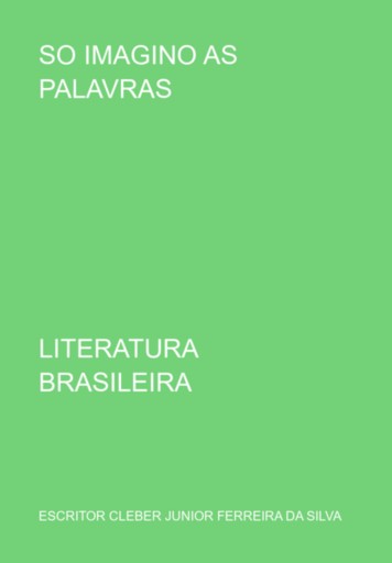 So Imagino As Palavras