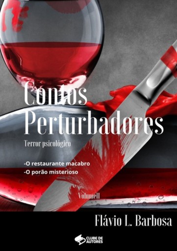 Portada del libro «Contos Perturbadores», de Flavio L. Barbosa
