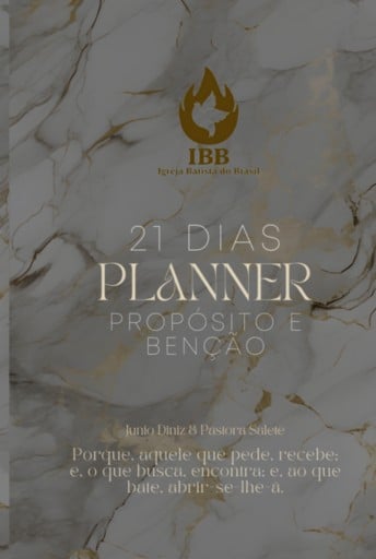 Planner 21 Dias De Propósito, Orações E Bençãos