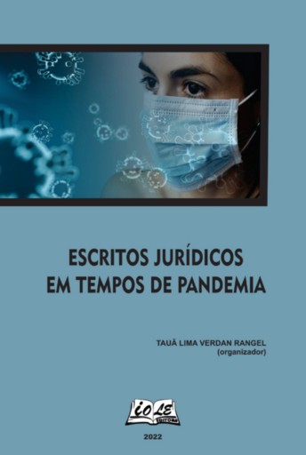 Portada del libro «Escritos Jurídicos Em Tempos De Pandemia», de Tauã Lima Verdan Rangel (organizador)