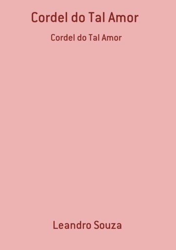 Cordel Do Tal Amor