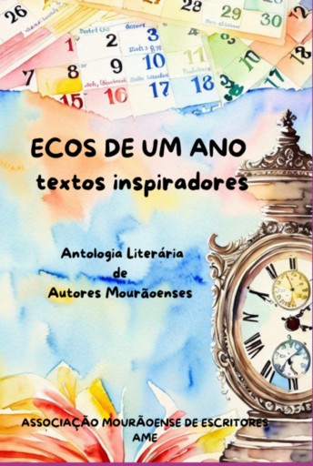 Portada del libro «Ecos De Um Ano», de Ame Antologia