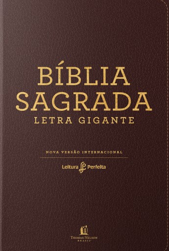 Bíblia NVI, Marrom, Letra Gigante