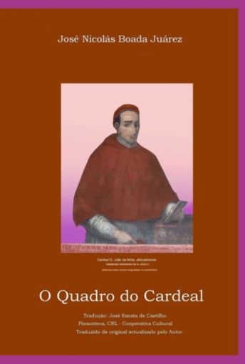 Portada del libro «O Quadro Do Cardeal», de José Nicolás Boada Juárez