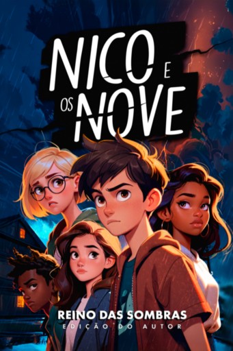 Portada del libro «Nico E Os Nove: Reino Das Sombras», de T.a Magno