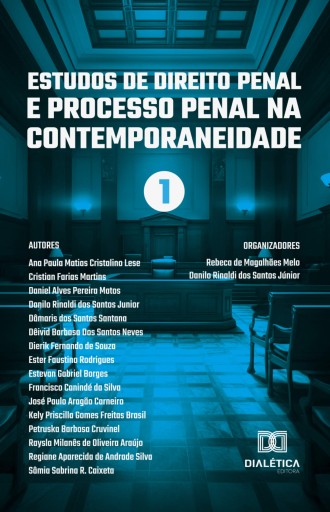 Portada del libro «Estudos de Direito Penal e Processo Penal na Contemporaneidade», de Rebeca de Magalhães Melo, Danilo Rinaldi dos Santos Júnior