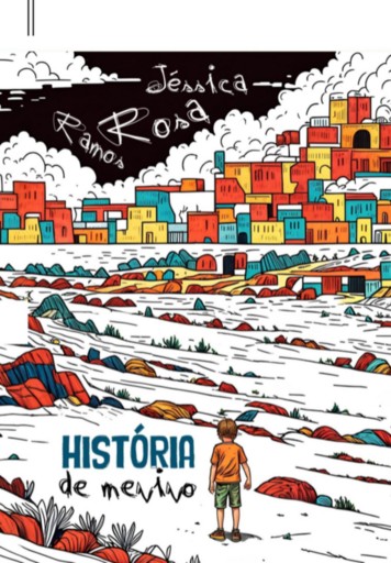 Portada del libro «História De Menino», de Jéssica Rosa Ramos