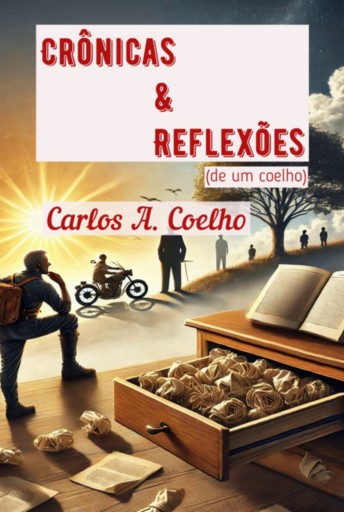 Portada del libro «Crônicas & Reflexões De Um Coelho», de Carlos A. Coelho