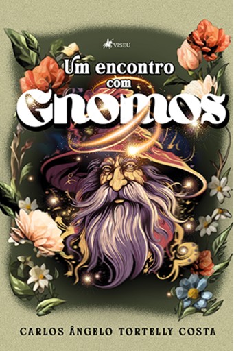 Portada del libro «Um Encontro Com Gnomos», de Carlos Angelo Tortelly Costa