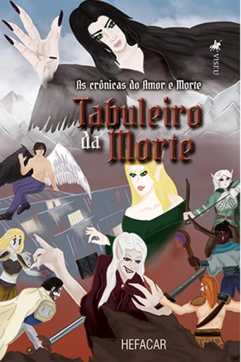 Portada del libro «As Crônicas do Amor e Morte», de Hefacar