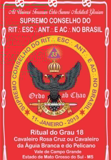 Ritual Do Grau 18 Cavaleiro Rosa Cruz Ou Cavaleiro Da Águia Branca E Do Pelicano