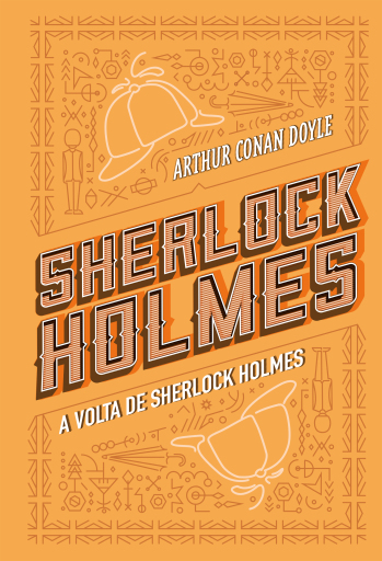 Portada del libro «A volta de Sherlock Holmes», de Arthur Conan Doyle