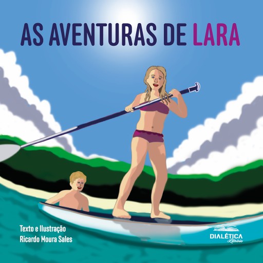 Portada del libro «As aventuras de Lara», de Ricardo Moura Sales
