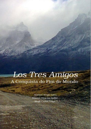 Portada del libro «Los Tres Amigos», de Marcus Vinicius Anflor + Antônio Sérgio Lima + Mogli Carlos Veiga