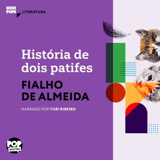 Portada del audiolibro «História de dois patifes», de Fialho de Almeida