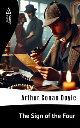 Portada del libro «The Sign of the Four», de Arthur Conan Doyle
