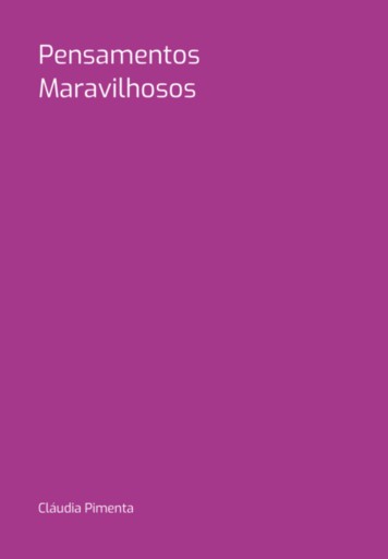 Pensamentos Maravilhosos