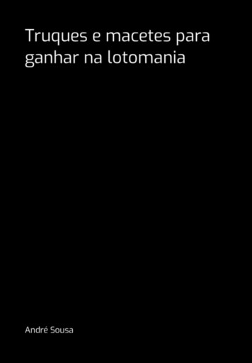 Truques E Macetes Para Ganhar Na Lotomania