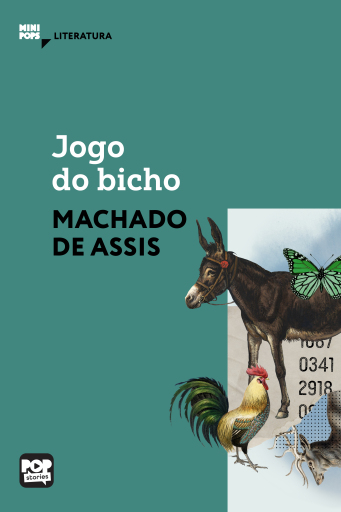 Portada del libro «Jogo do bicho», de Machado de Assis